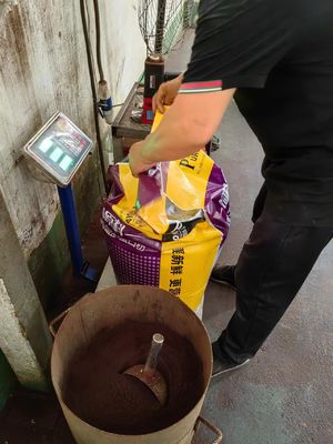 Polvere proteica di sangue di pollo fresco con durata di conservazione di 2 anni